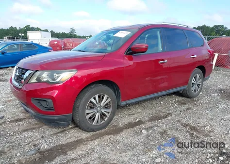2017 Nissan Pathfinder Sv from USA, damaged, VIN 5N1DR2MMXHC657944